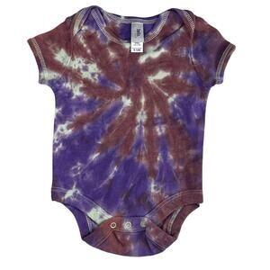 Unisex Baby Outfit Size 6-12 Months Handmade Tie Dye Colorful Gift New NWT